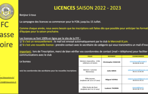 LICENCES 2022 2023