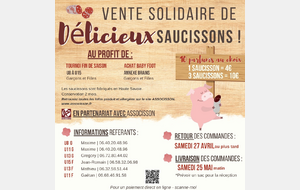 VENTE DE SAUCISSONS