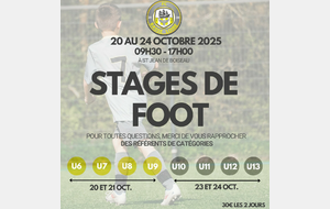 STAGES VACANCES
